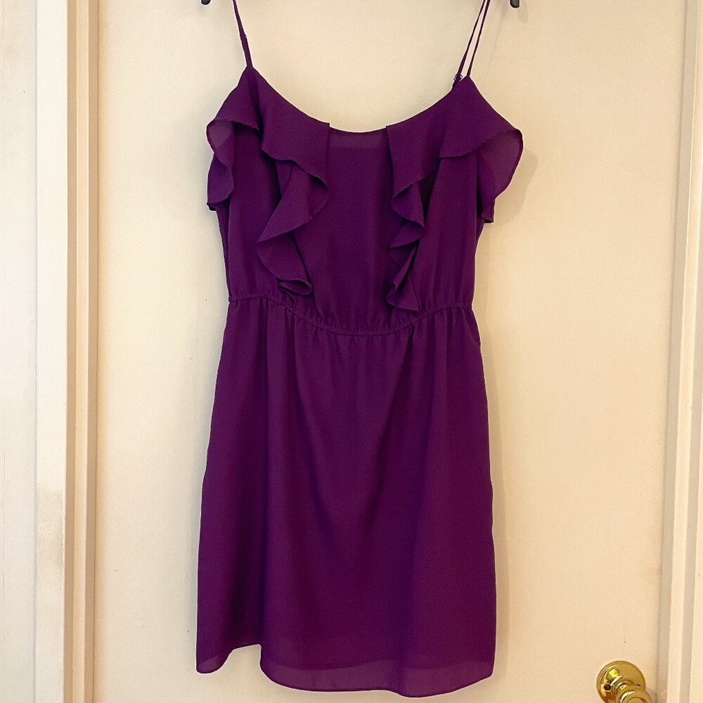 Bcbgeneration Spaghetti Strap Sleeveless Purple P… - image 1